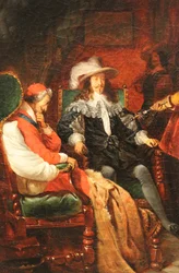 Cinq-Mars Returning His Sword to Louis XIII